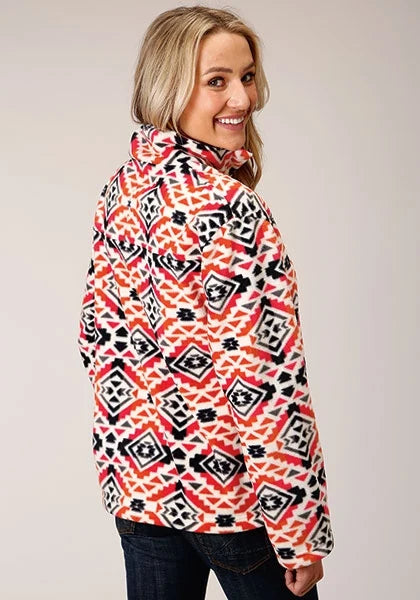 Roper Polar Print Women's Fleece Pullover