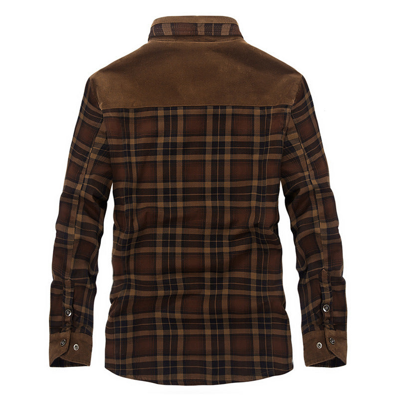 Plaid Fleece Jacket