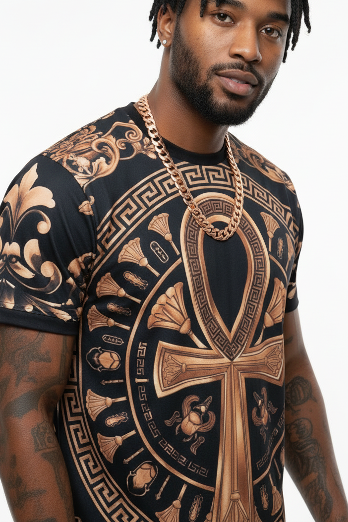 Mens Ankh T Shirt