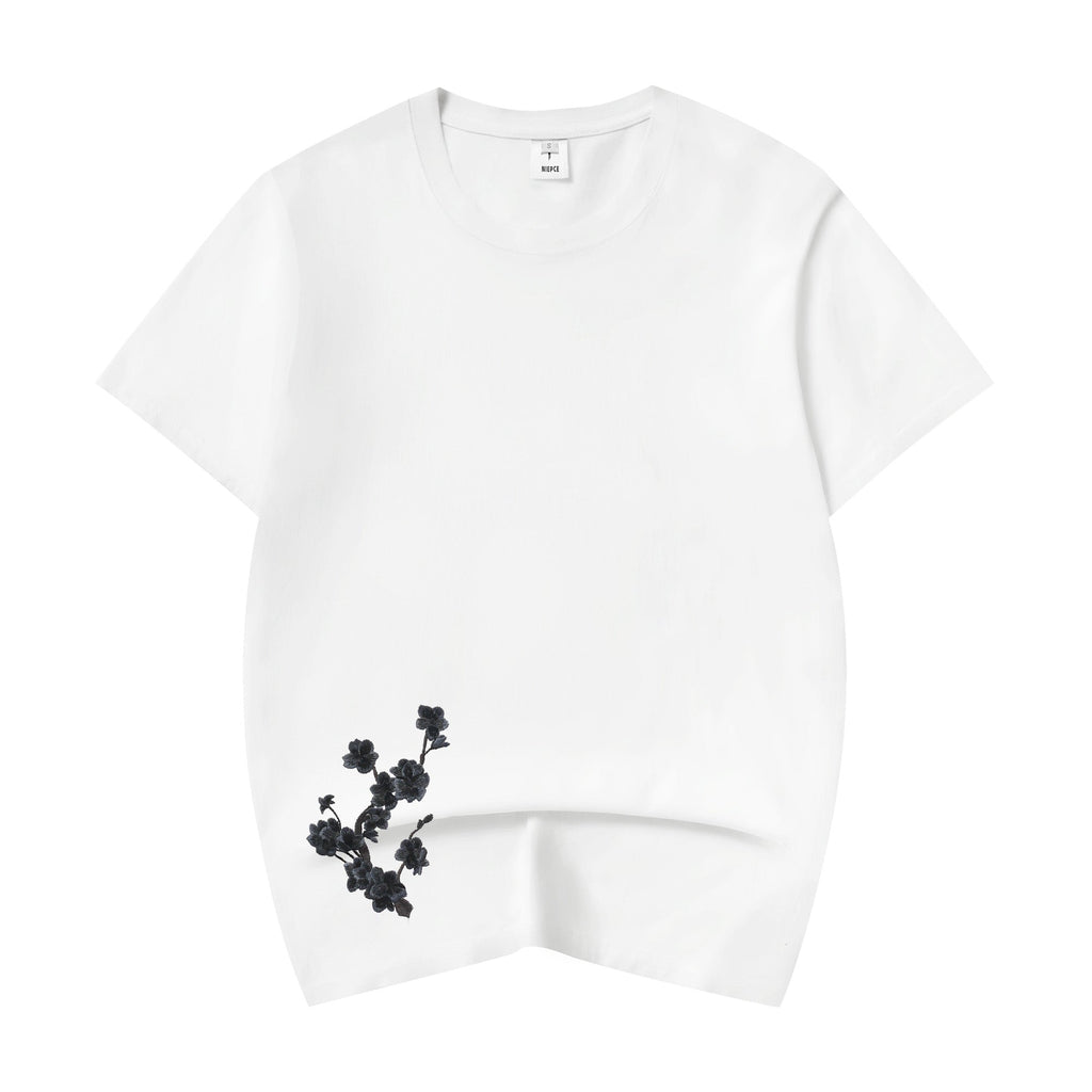 Moon Fox Embroidered Tee