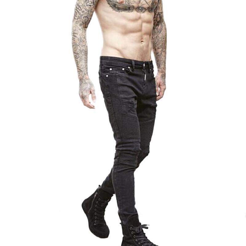 Skinny Stretch Ripped Jeans