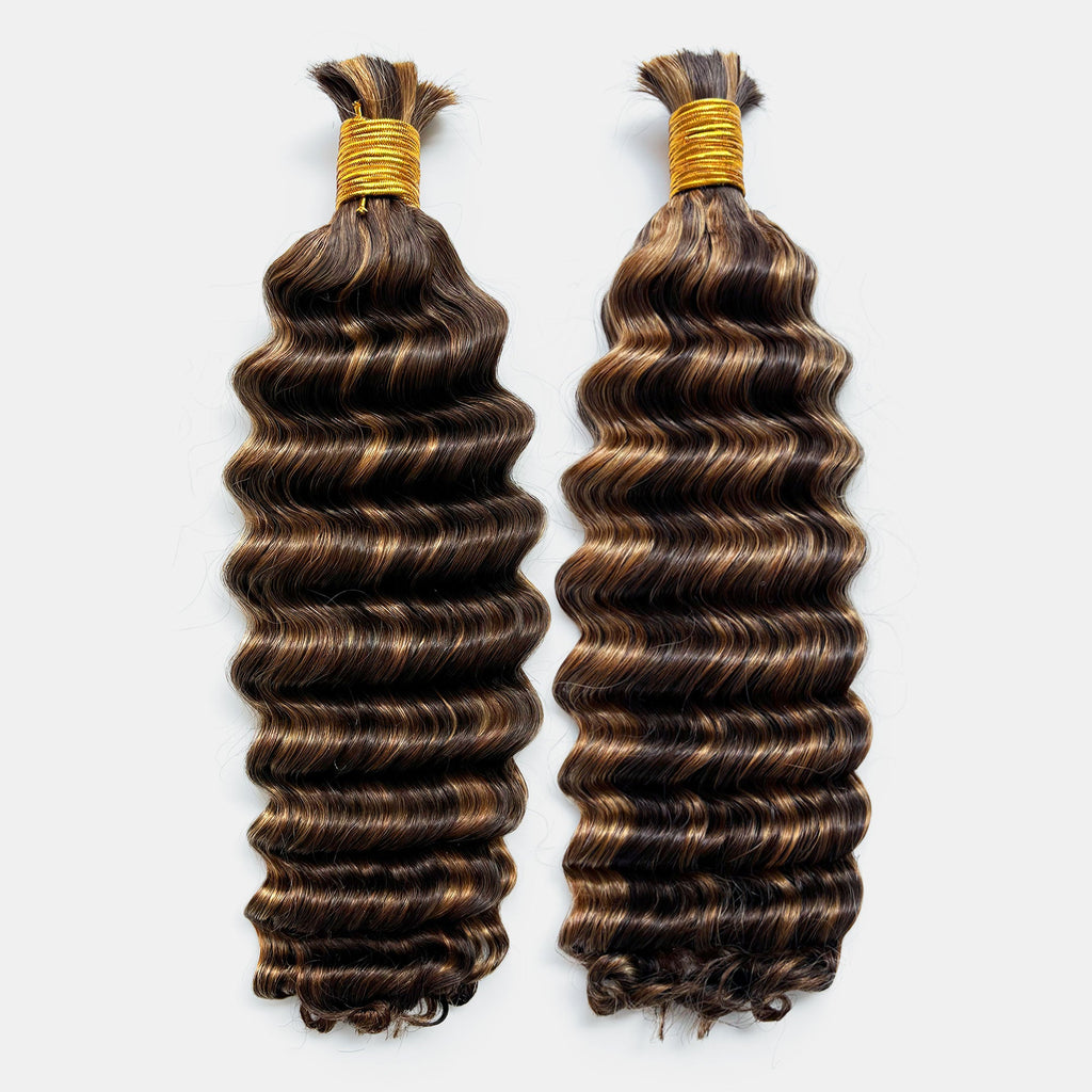 StariaHair Deep Wave Hair Bulk Hair