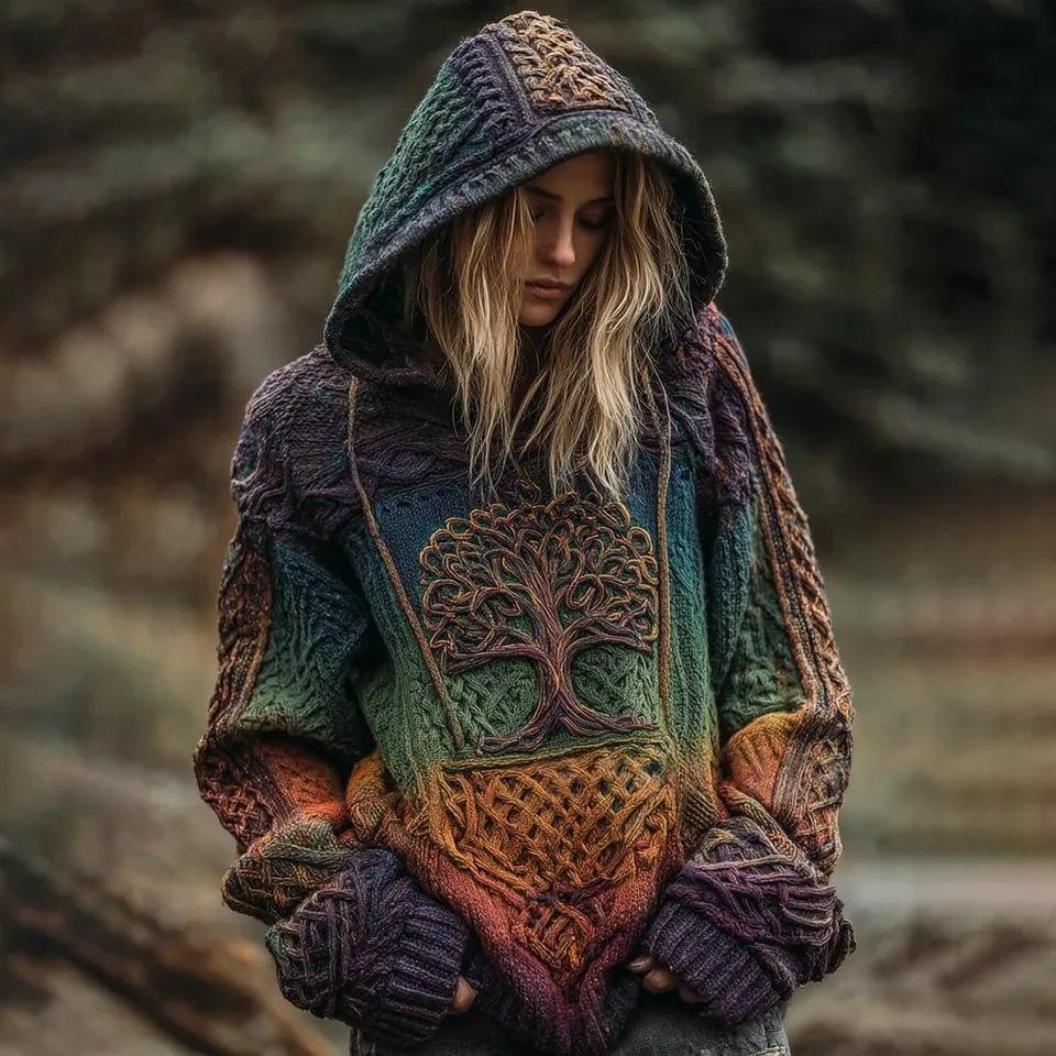 Graphic Tree Of Life Hoodie