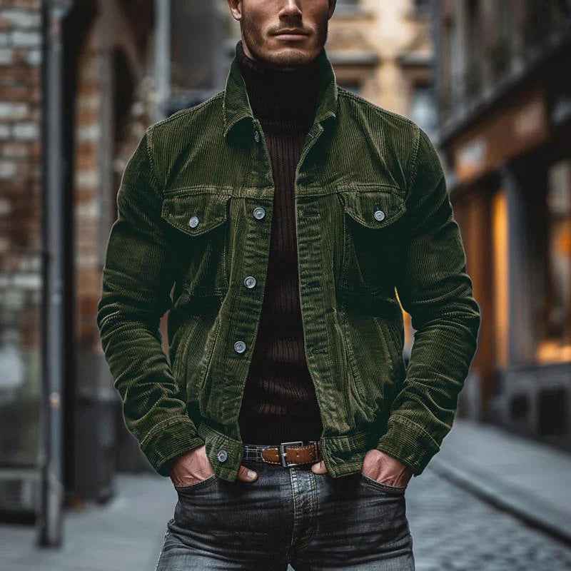 Pocket Corduroy Jacket