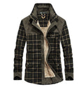 Plaid Fleece Jacket