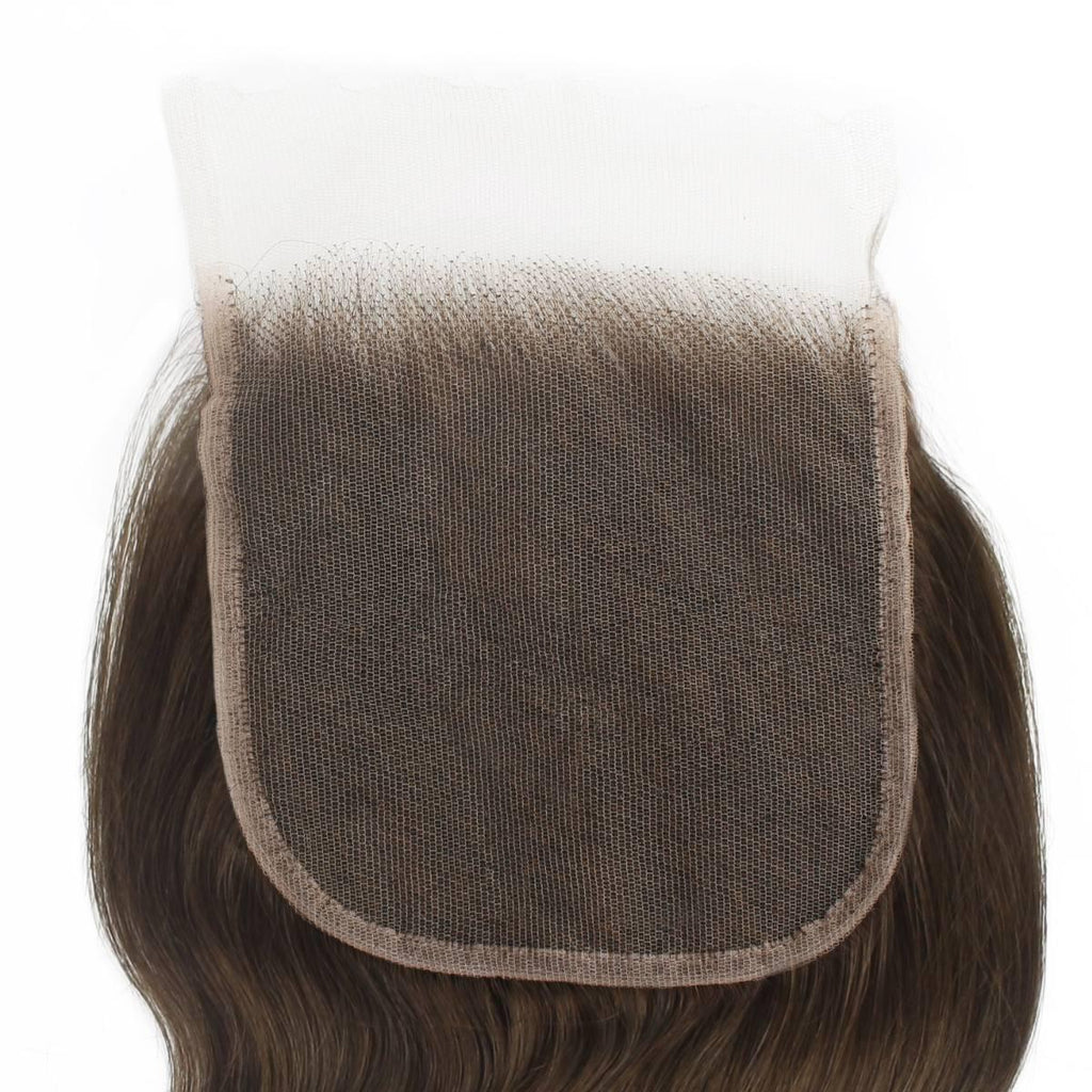 Medium Brown Body Wave 5x5 HD Lace Human Hair Closure