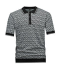Short Sleeve Knit Polo