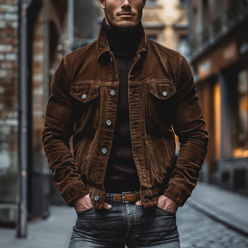 Pocket Corduroy Jacket