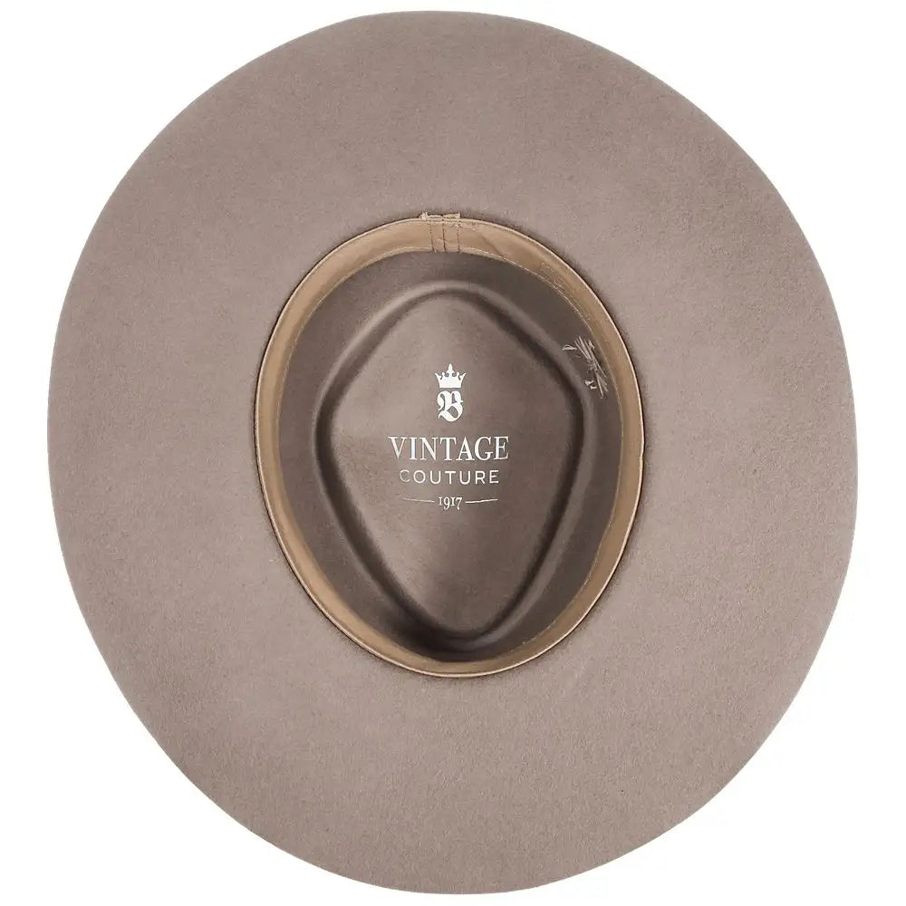 Wool Wide Brim Fedora Hat