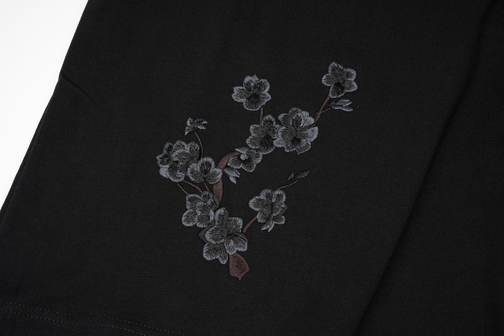 Moon Fox Embroidered Tee