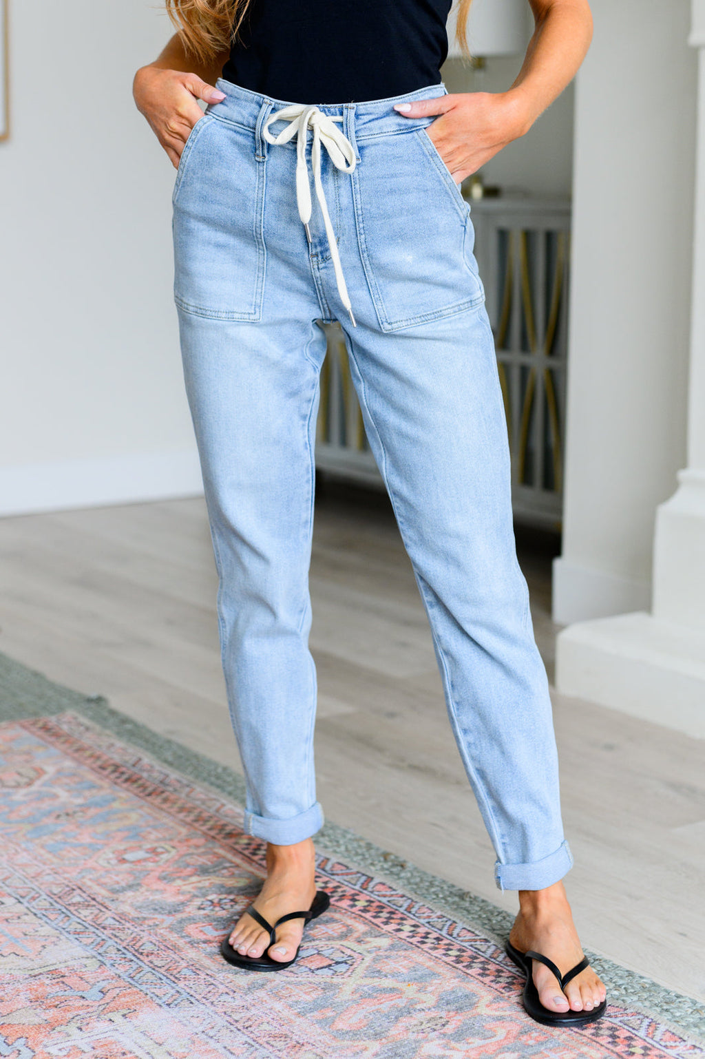 Vintage Denim Joggers