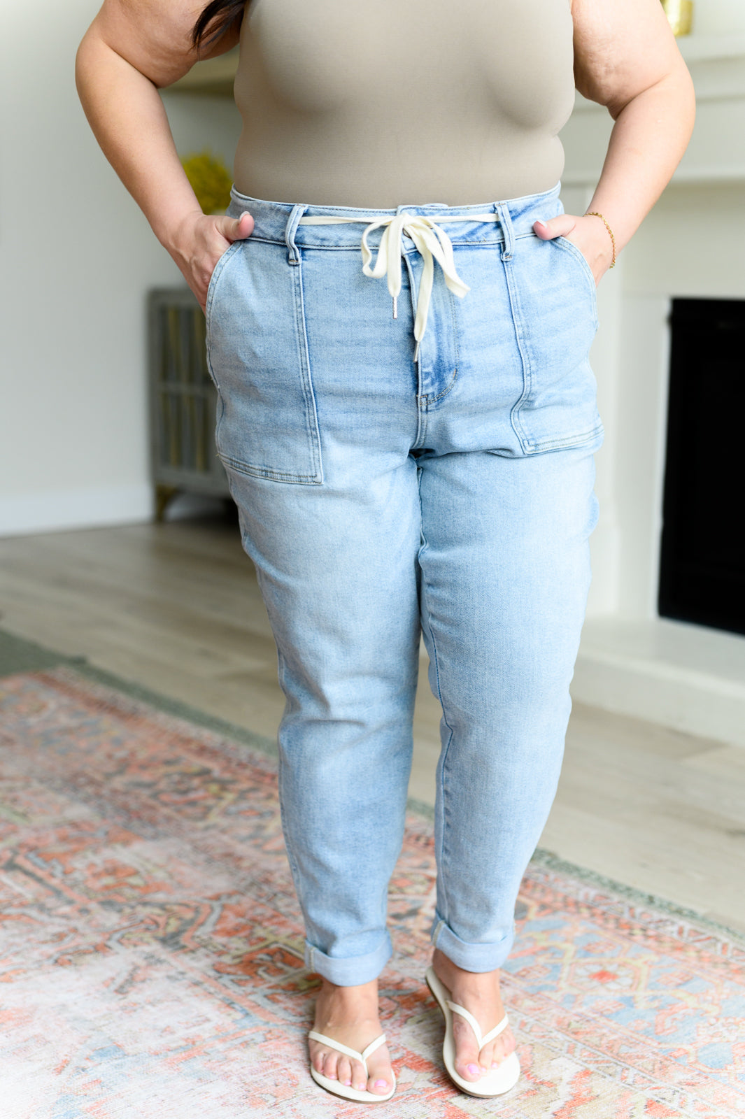Vintage Denim Joggers