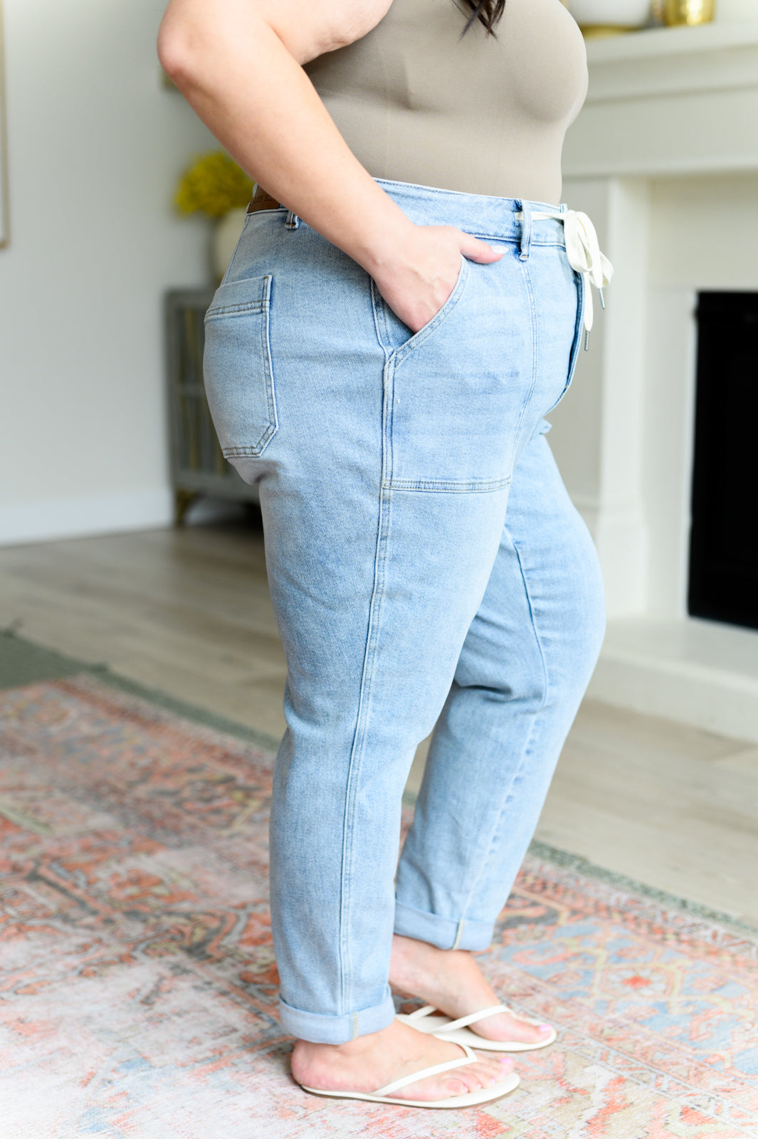 Vintage Denim Joggers