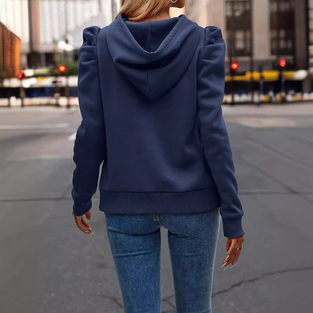 Autumn Winter Hooded Casual Sweatshirt
