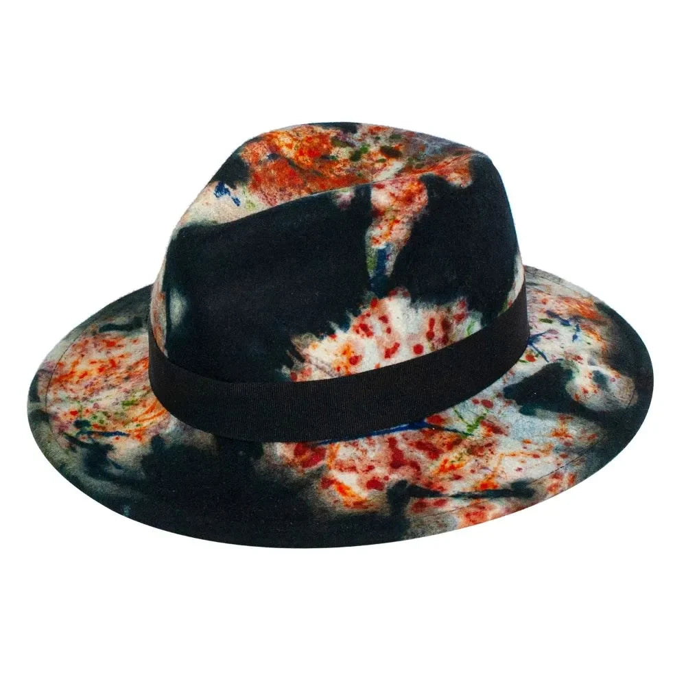 Women's Wool Felt Fedora Hat
