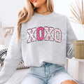 XOXO Women's Sweater Retro Valentine Crewneck