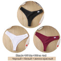 3Pcs/Set Cotton Thongs Sexy Brazilian Lingerie