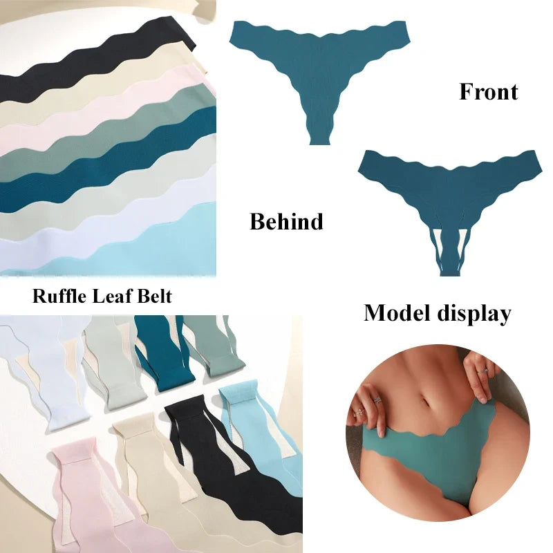 4pcs Seamless Knitting Ultra-Soft SexyThongs