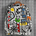 Street Graffiti Graphic Men's Clothes Long Sleeves