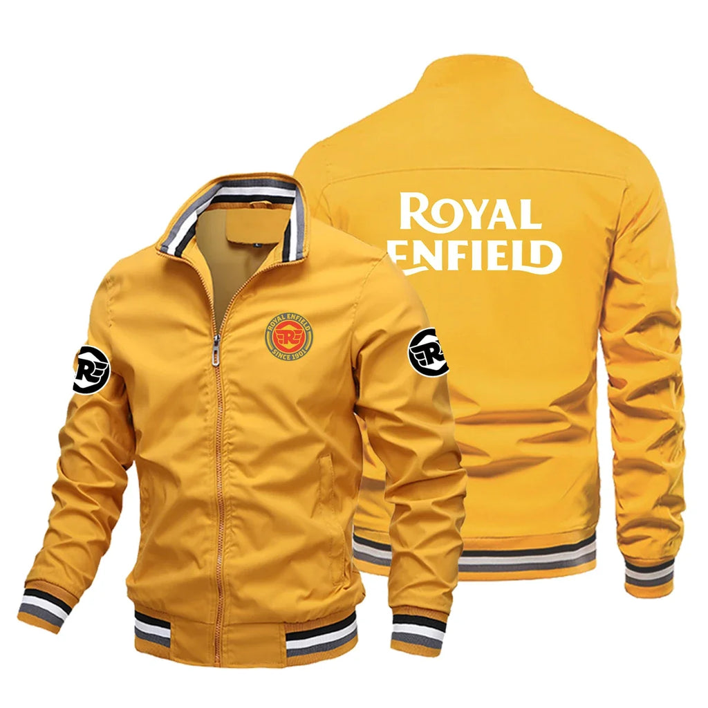New Retro style Royal Enfield Motorcycle Jacket Racing Jacket Windbreaker Outdoor Sports Bicycle Jacket
