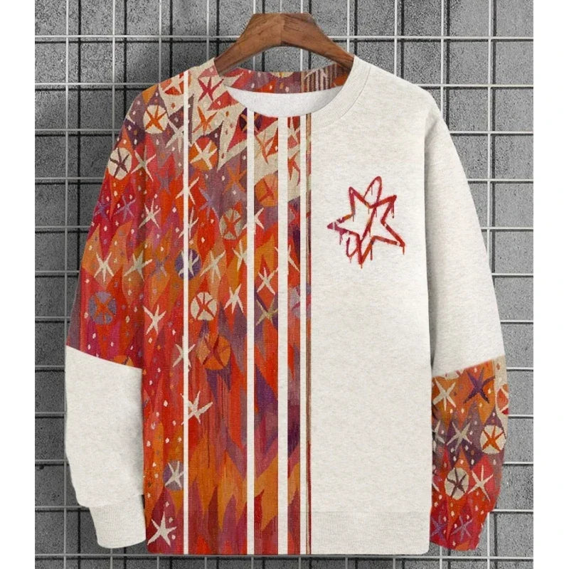 Ukiyoe Men's Sweatshirt Oversized Hoodie Long Sleeve