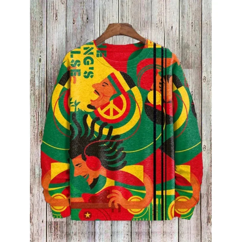 3D Abstract Graphic Hoodie Printed T-shirt Autumn Sweatshirt