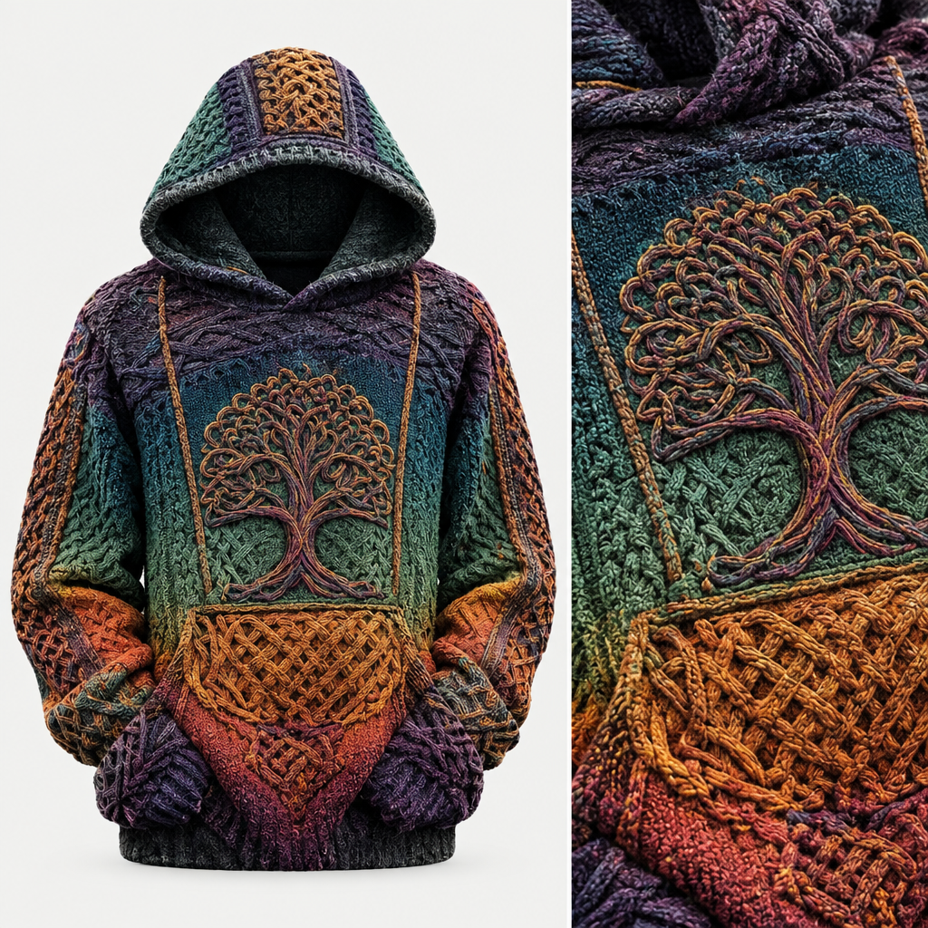 Graphic Tree Of Life Hoodie