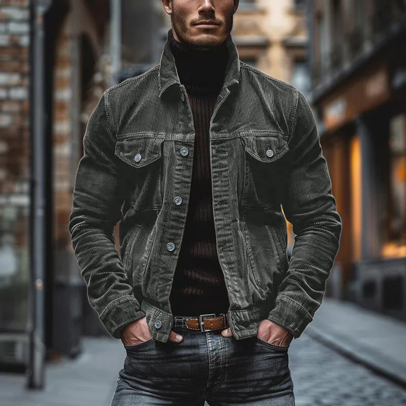 Pocket Corduroy Jacket