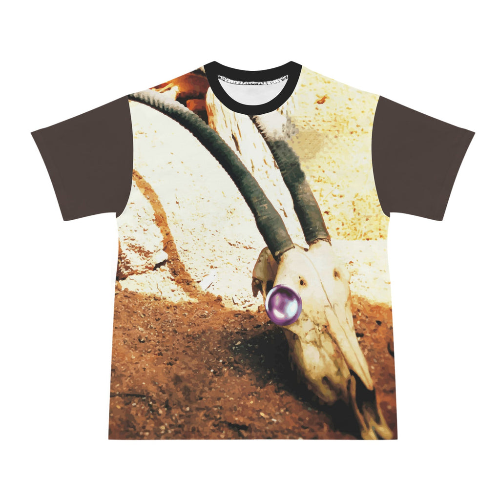 Skull with Jewel Eye All Over Print T-shirt