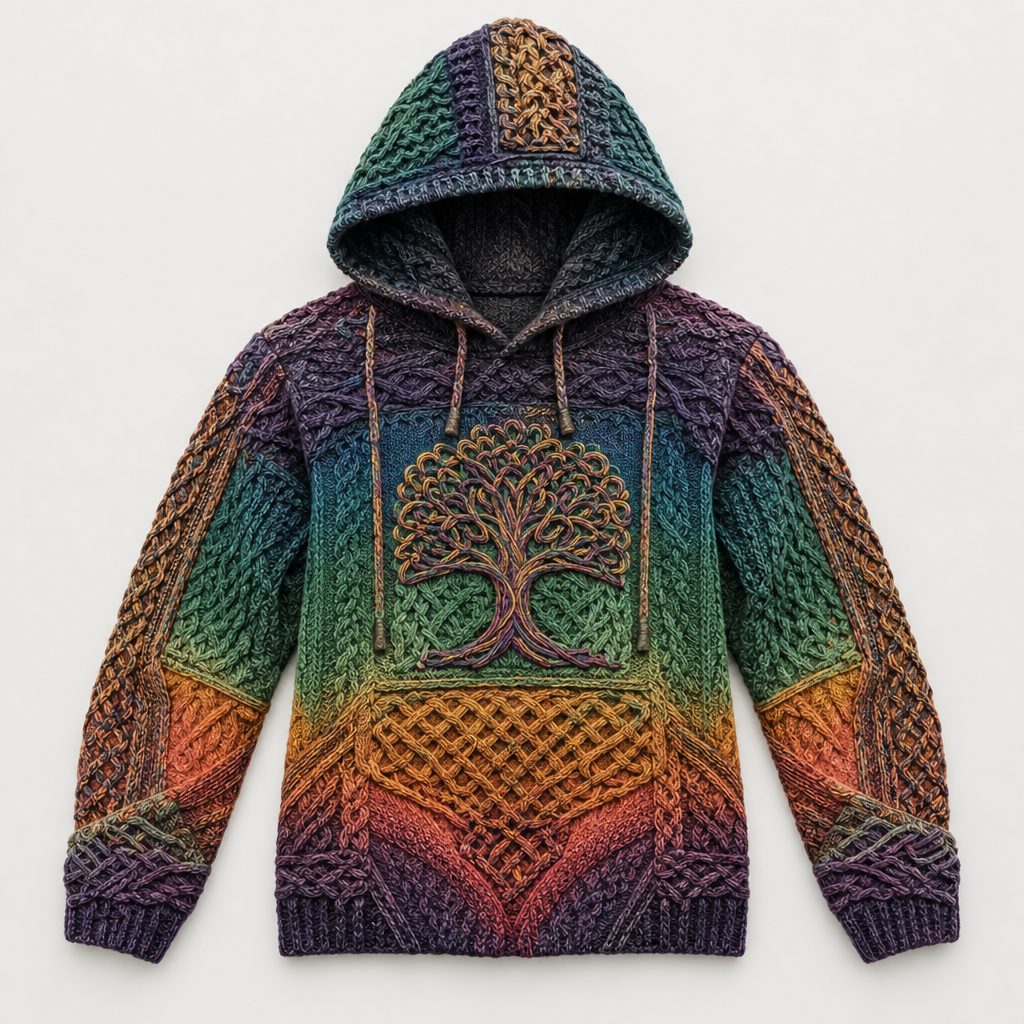 Graphic Tree Of Life Hoodie
