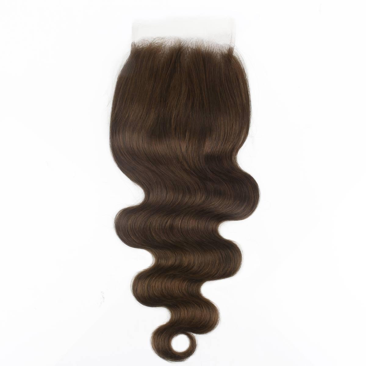 Medium Brown Body Wave 5x5 HD Lace Human Hair Closure