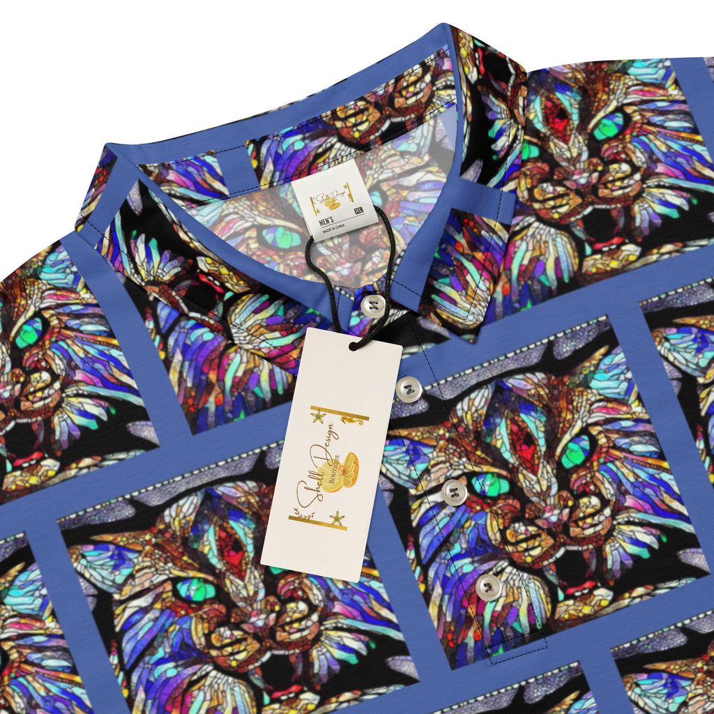 Blue Wildcat Slim Fit Polo