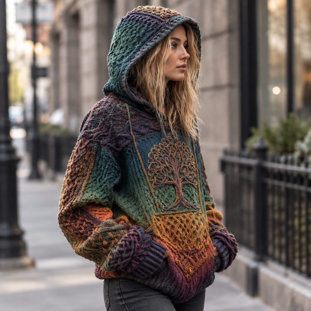 Graphic Tree Of Life Hoodie