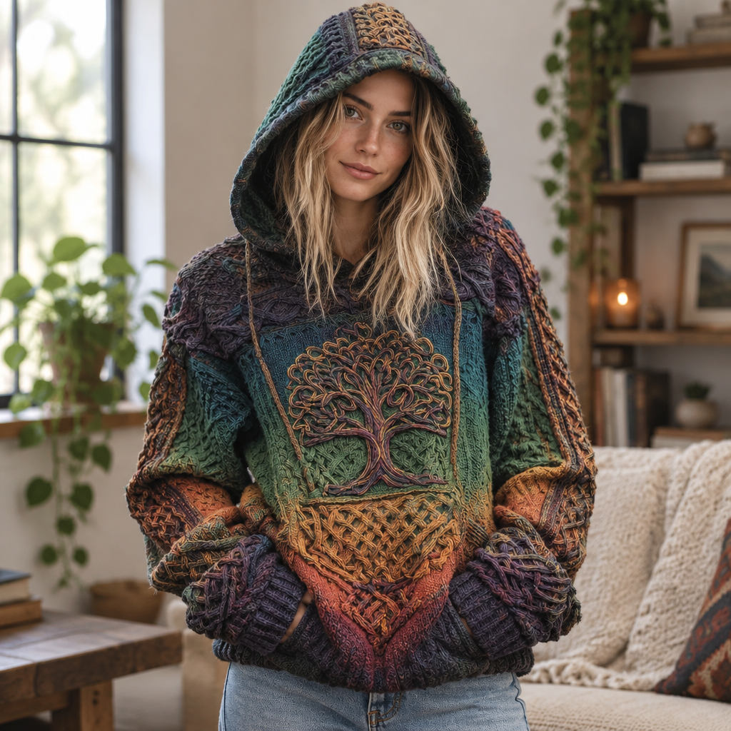 Graphic Tree Of Life Hoodie