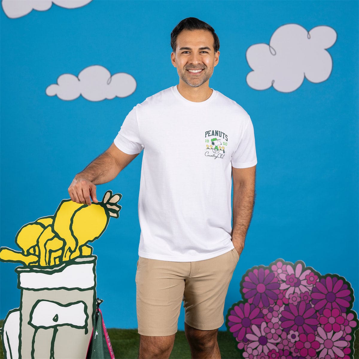 Peanuts "Peanuts Country Club" – Crewneck Tee