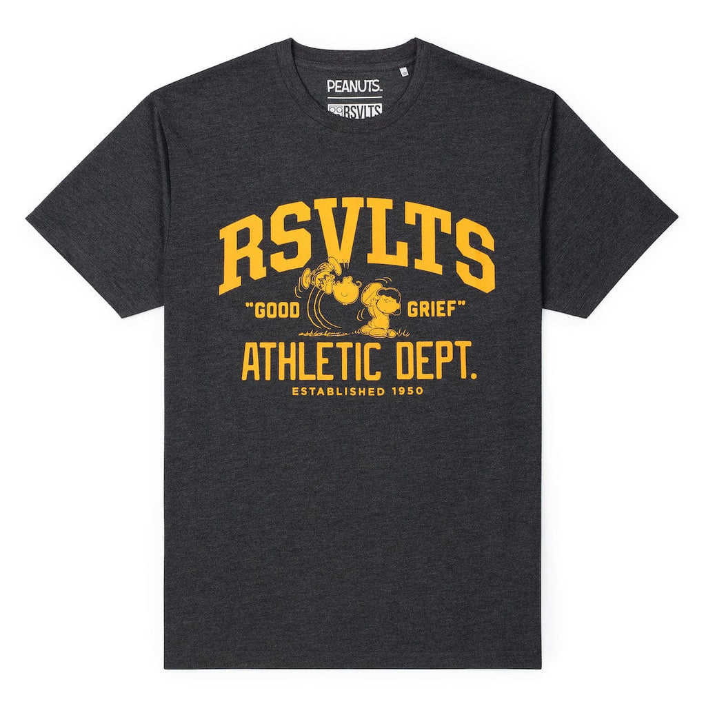 Peanuts "Good Grief Athletic Dept." – Crewneck Tee