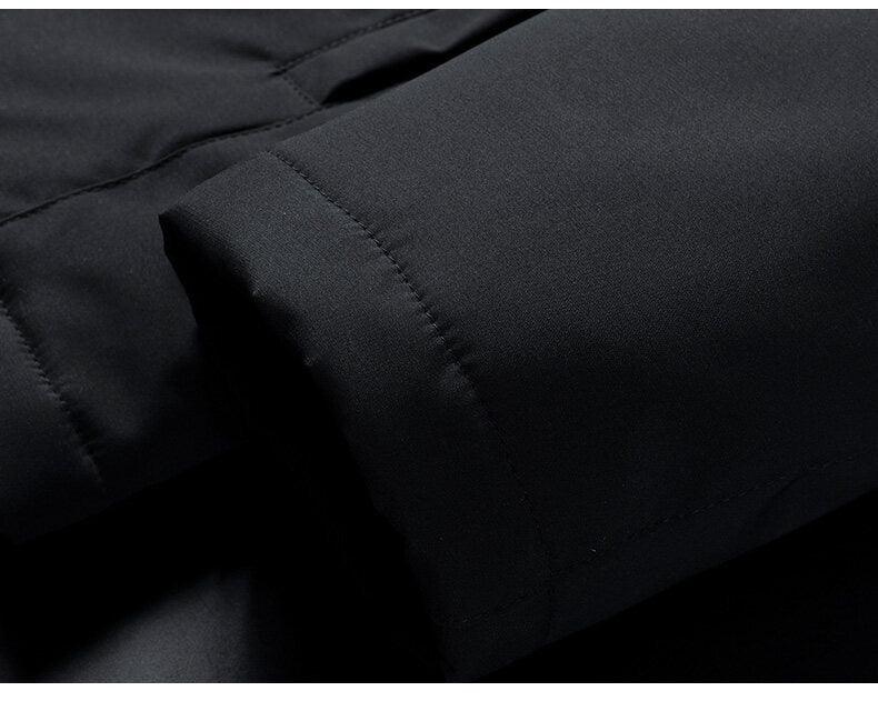 Warm Comfortable Men Winter Windproof Warm Thick Fleece Jacket Men