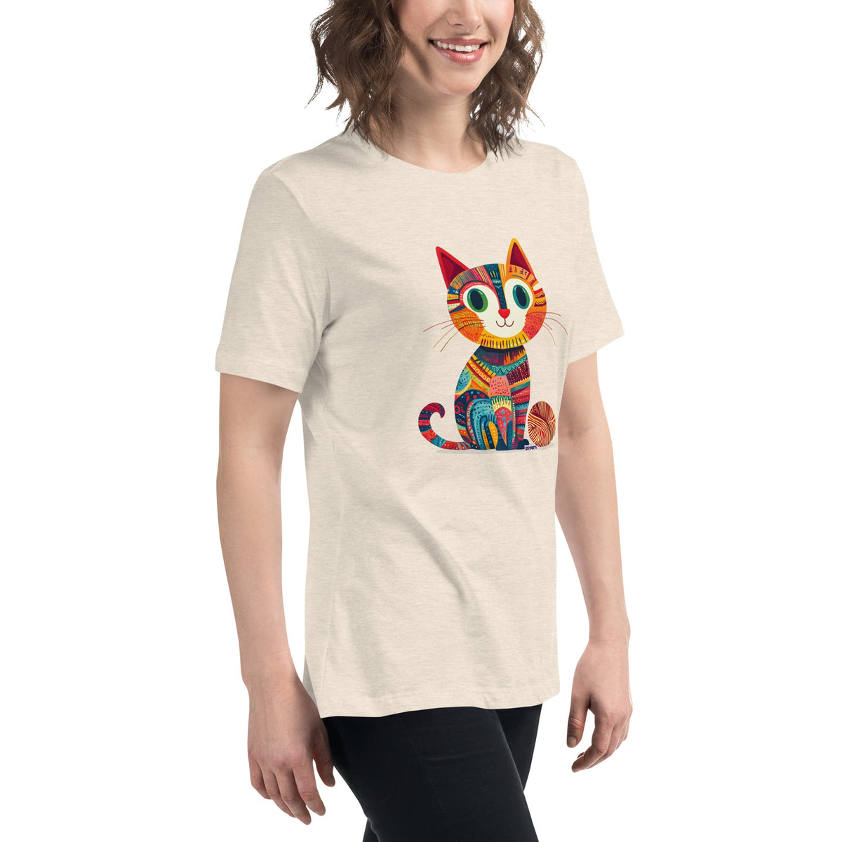 Yarn Whiskers Relaxed Fit T-Shirt